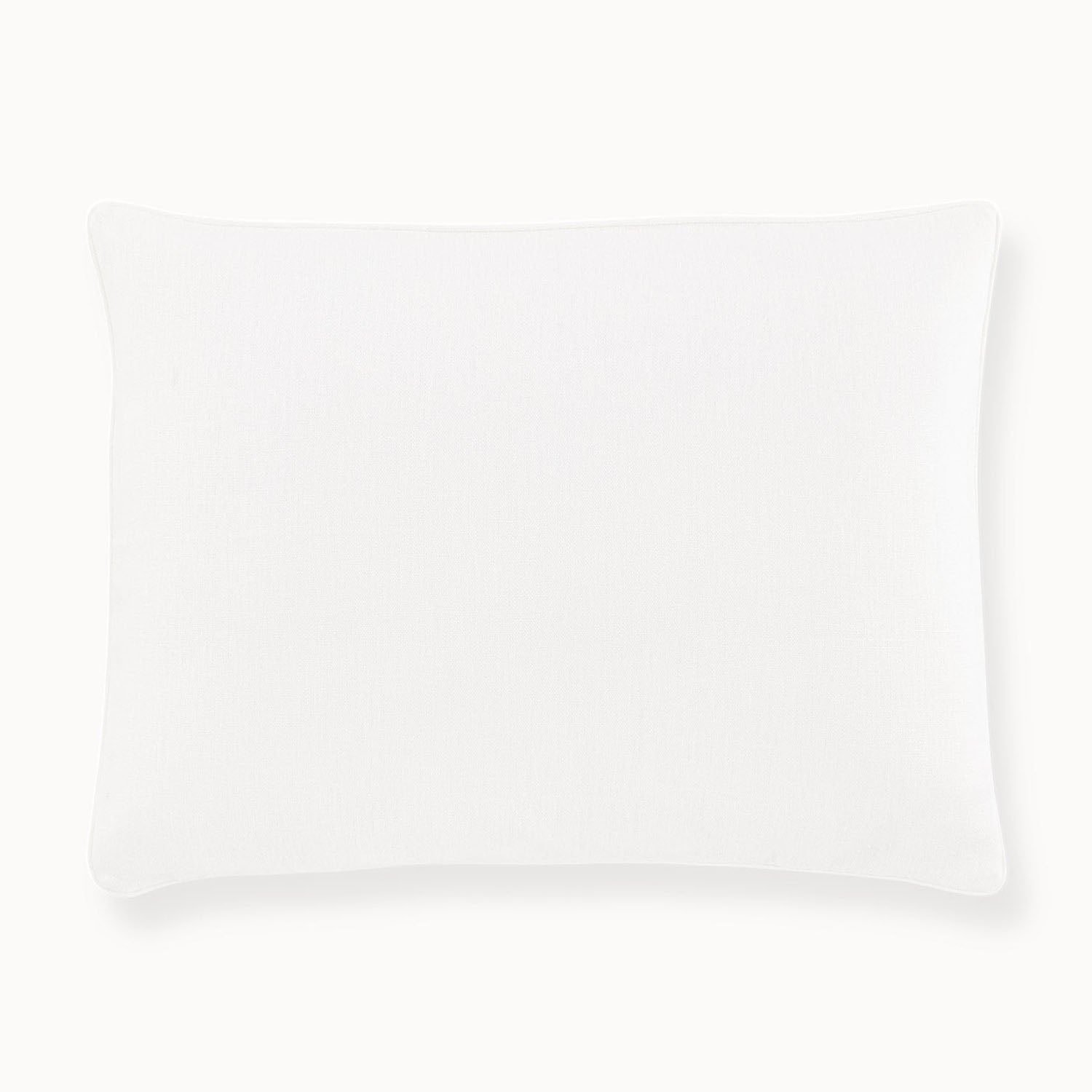 Peacock Alley Rio Corded Linen Pillow Sham 100% linen pillow sham, shown in a deeper colorway