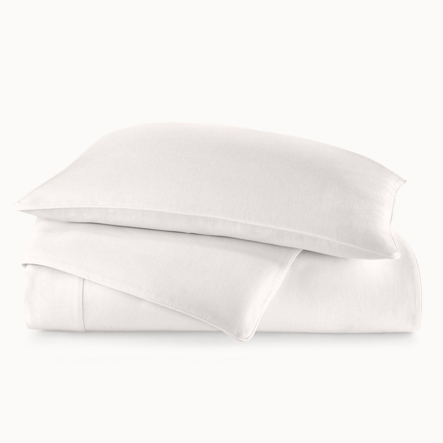 Peacock Alley Rio Linen Corded Duvet Cover 100% linen corded duvet cover, shown in a lighter colorway