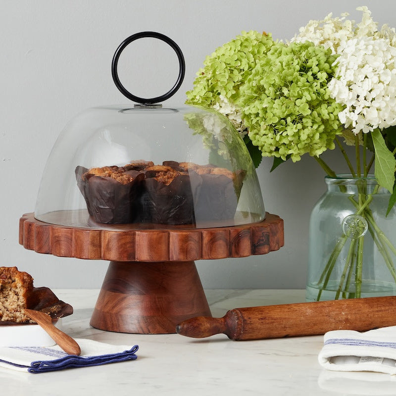 EtuHome Scalloped Cake Stand - Thumbnail 3