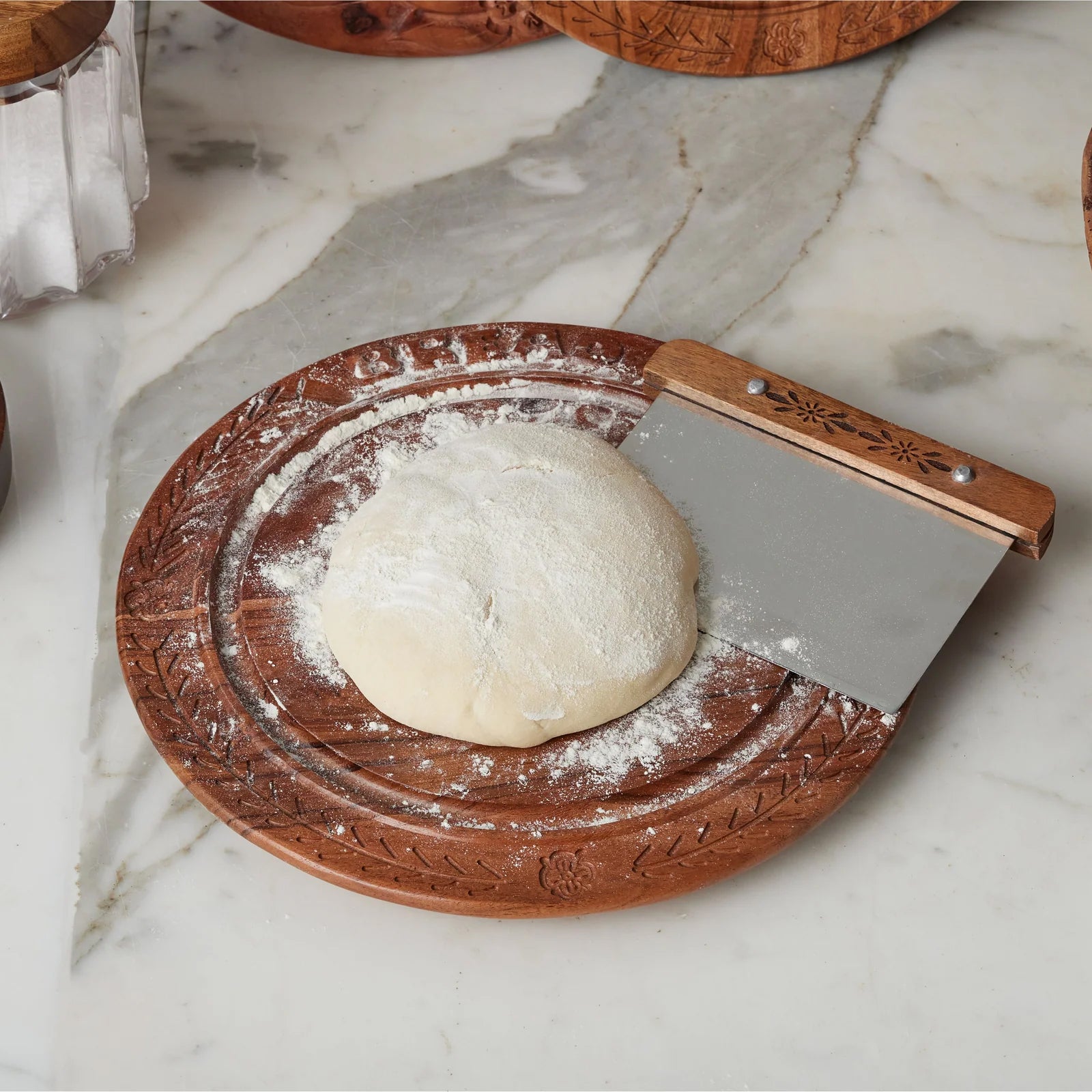 Etu Home Vintage English Small Bread Board