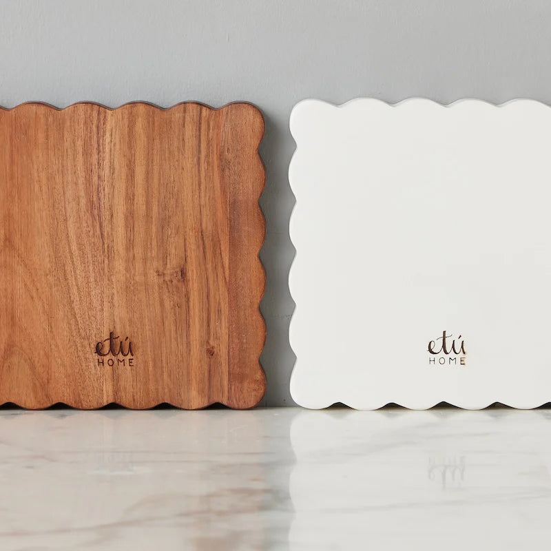 EtuHome Scalloped Cheese Board