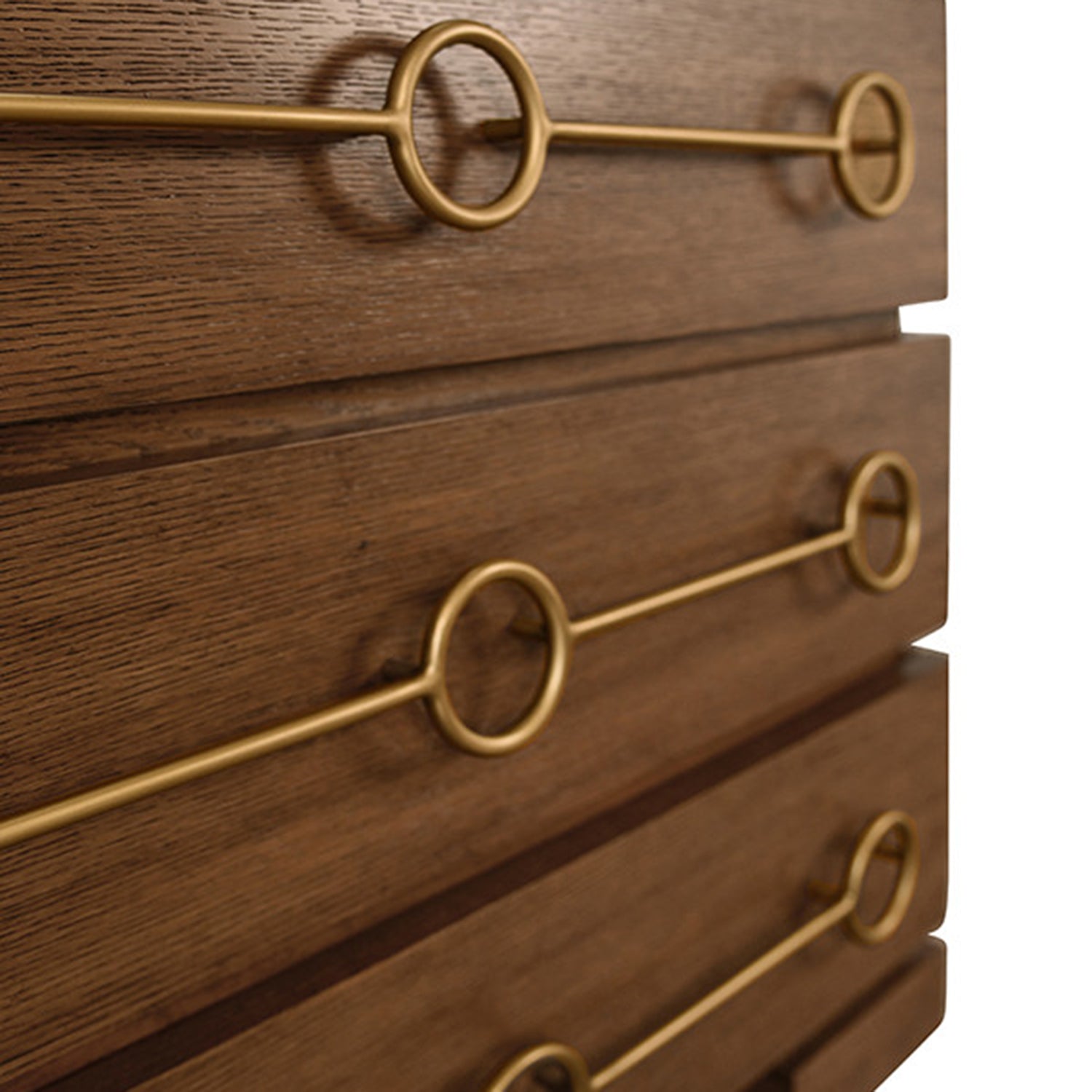 Worlds Away Roderick Provincial Brown Three Drawer Chest