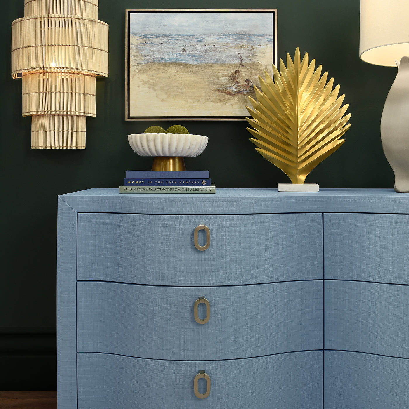 Worlds Away Rosie 6 Drawer Chest