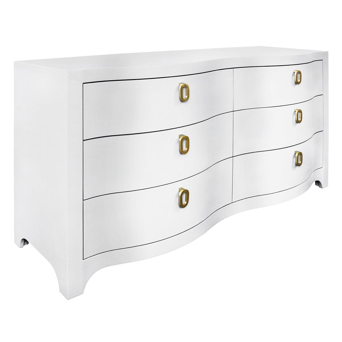 Worlds Away Rosie 6 Drawer Chest