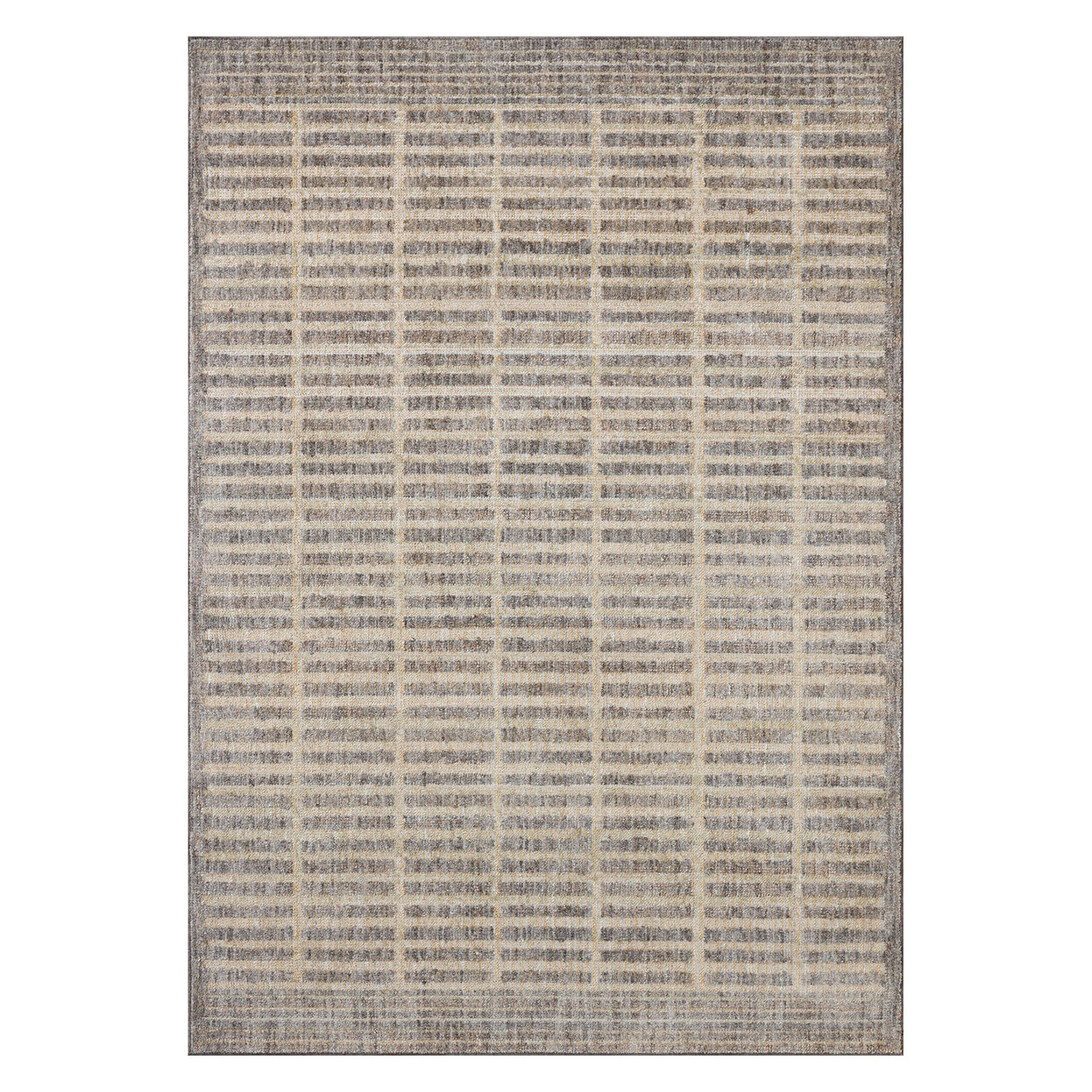 Loloi Roxie Smoke/Natural Power Loomed Rug