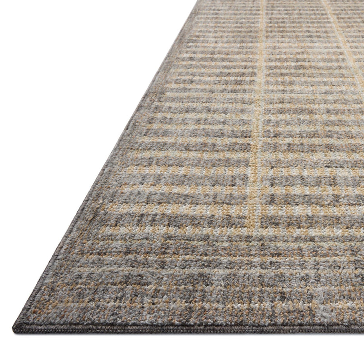 Loloi Roxie Smoke/Natural Power Loomed Rug