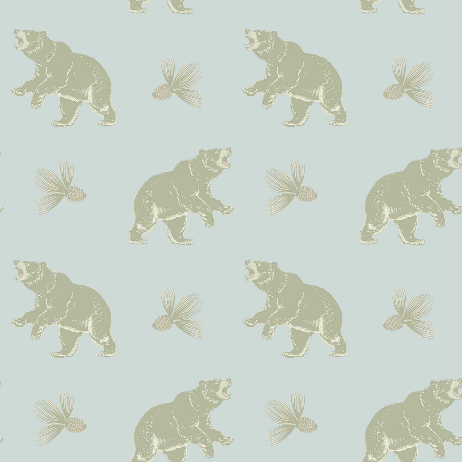 Mitchell Black Roaming Black Bear Wallpaper