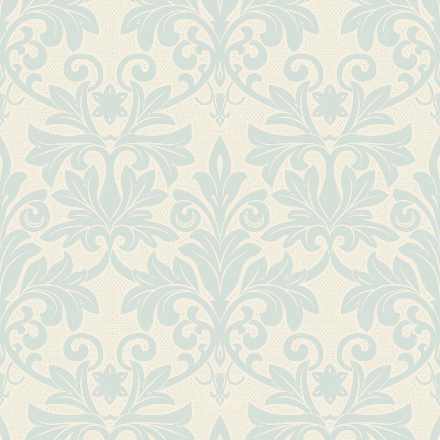 Mitchell Black Rococo Relief Wallpaper