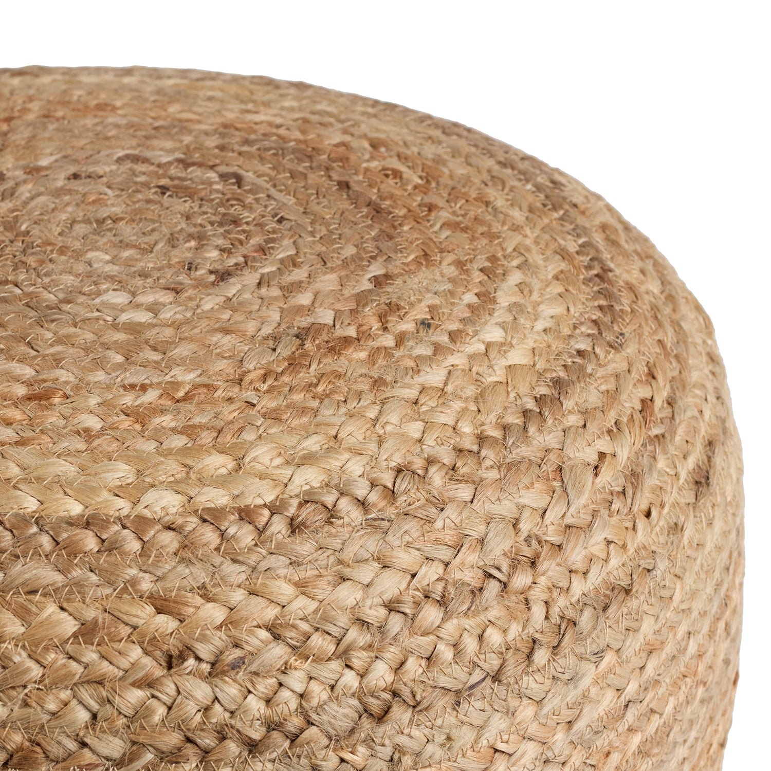 Jaipur Living Saba Oliana Jute Pouf