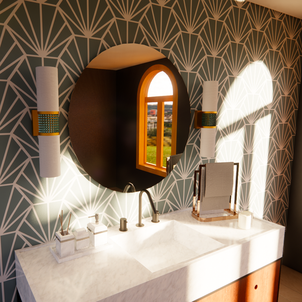 Ro Sham Beaux Santorini Wall Sconce