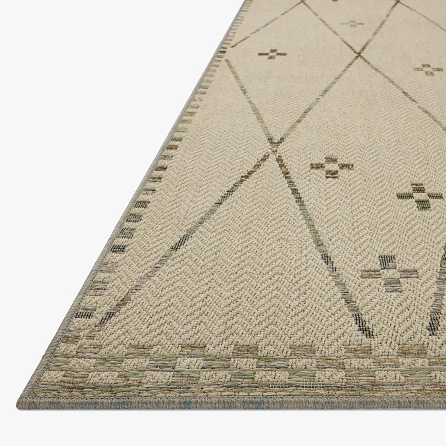 Loloi Saylor Ivory/Pebble Indoor/Outdoor Rug