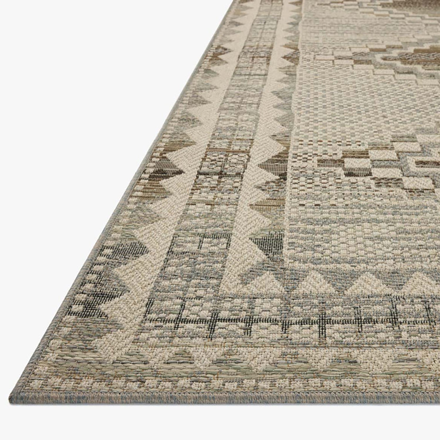 Loloi Saylor Ivory/Granite Indoor/Outdoor Rug