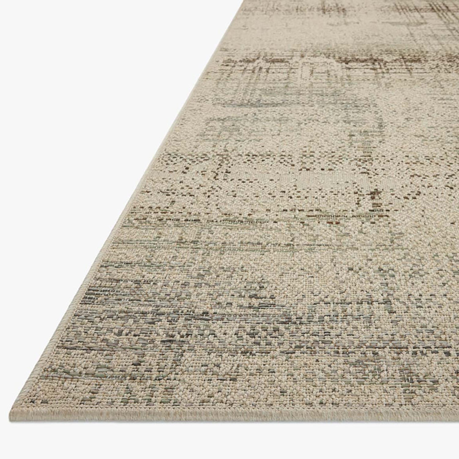 Loloi Saylor Ivory/Fog Indoor/Outdoor Rug