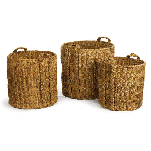 Seagrass Round Basket Set of 3