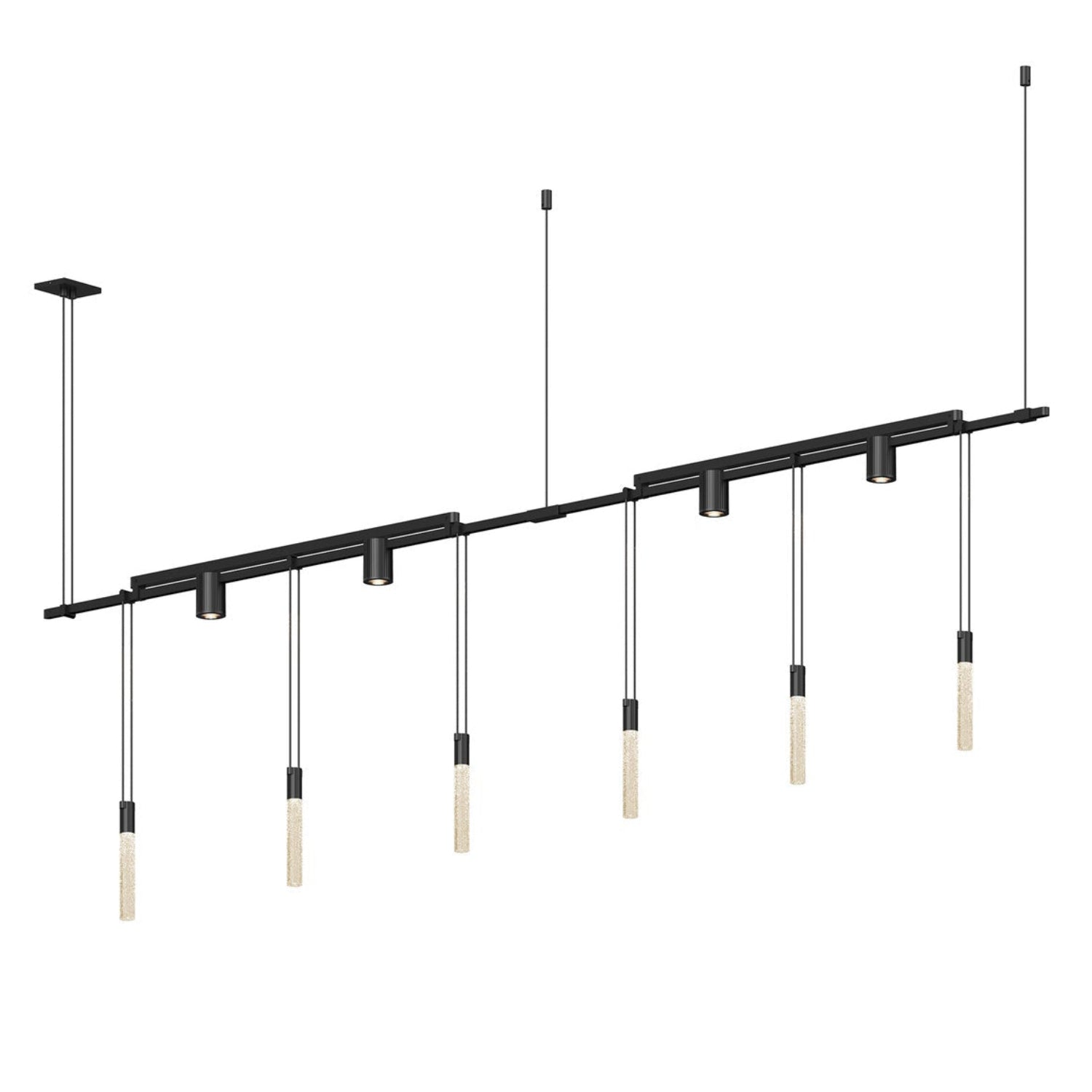 Sonneman Suspenders Satin Black SLS0164 Pendant