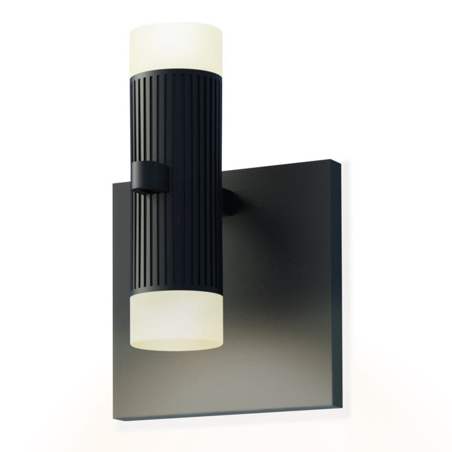 Sonneman Suspenders Satin Black SLS0217 Wall Sconce