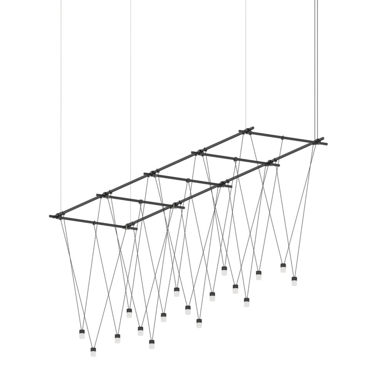 Sonneman Suspenders Satin Black SLS1148 Pendant