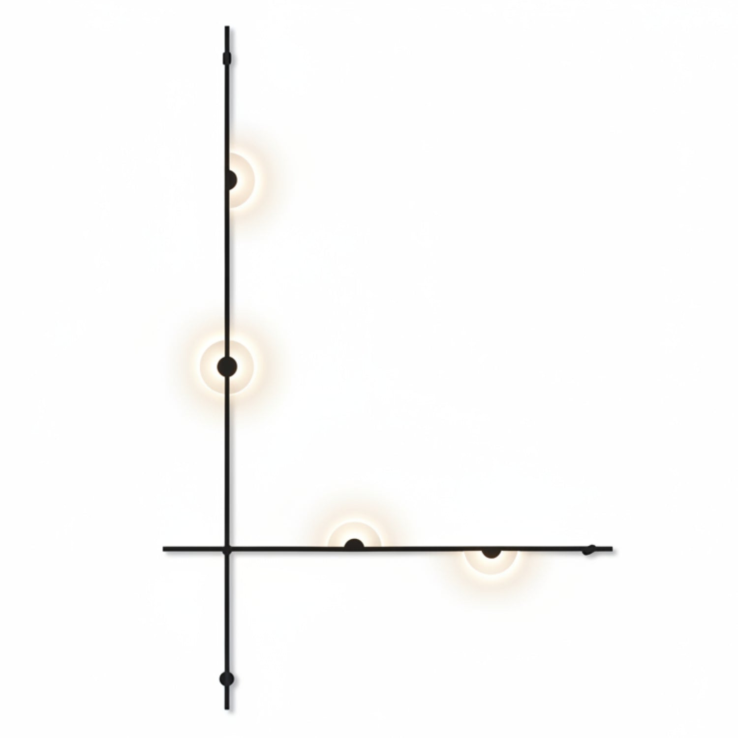 Sonneman Suspenders Satin Black SLS1153 Wall Sconce
