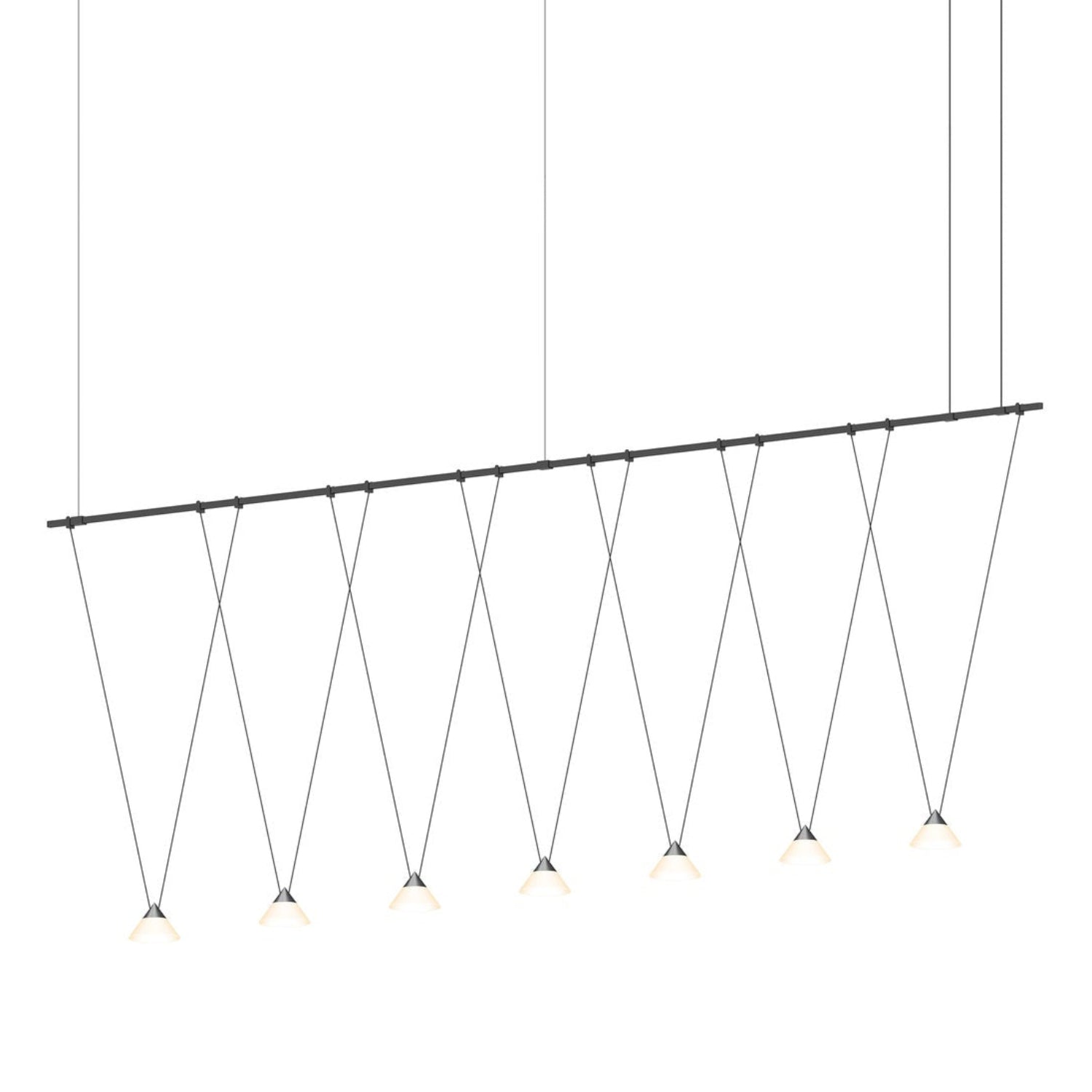 Sonneman Suspenders Satin Black SLS1167 Pendant