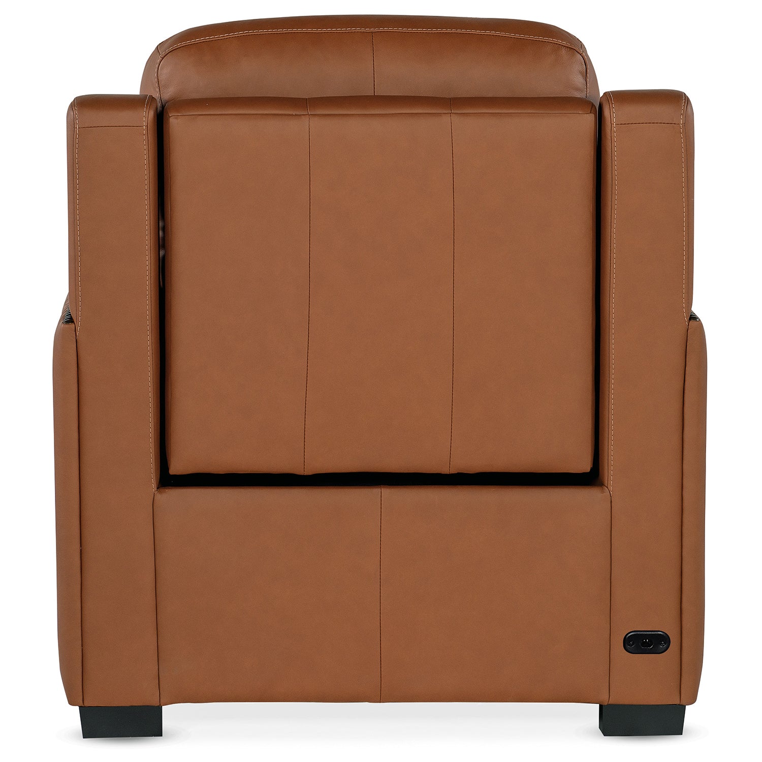 McKinley Candid Spice Leather Power Recliner with Power Headrest And Lumbar - Thumbnail 5
