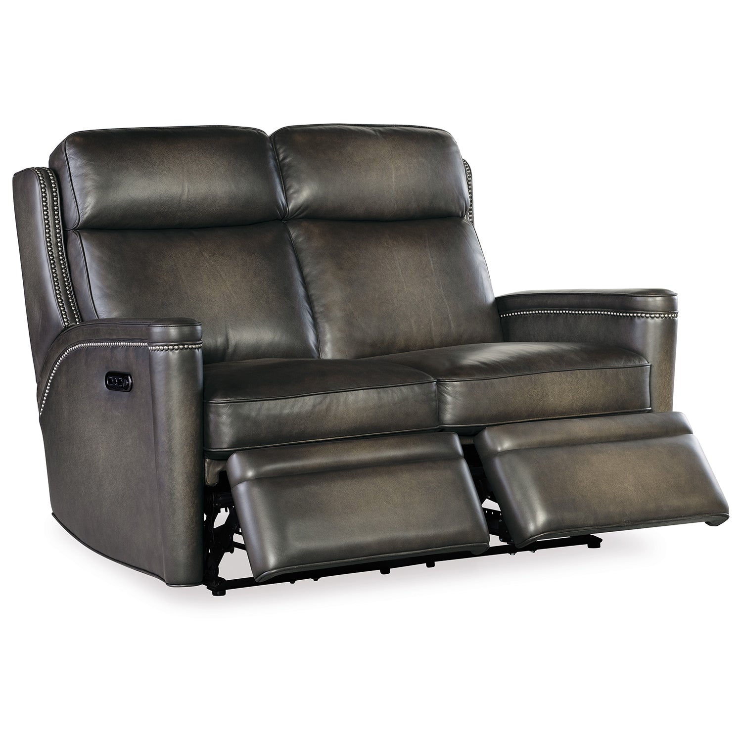 Hooker Furniture Hamilton Power Loveseat with Power Headrest