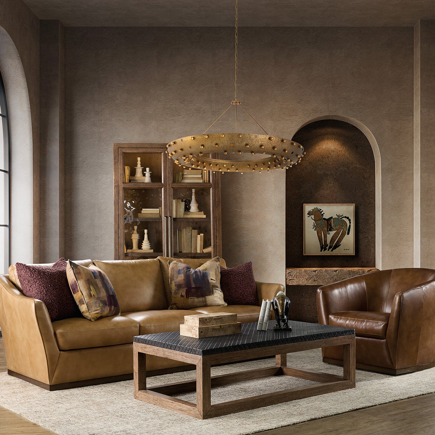 Hooker Furniture Fairfax Swivel Chair