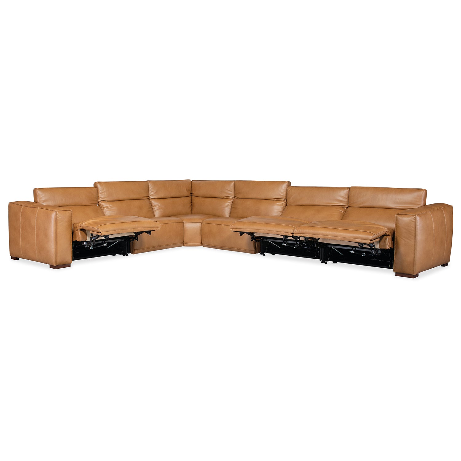 Hooker Furniture Fresco 6 Seat Sectional  Power Recline & Power Headrest