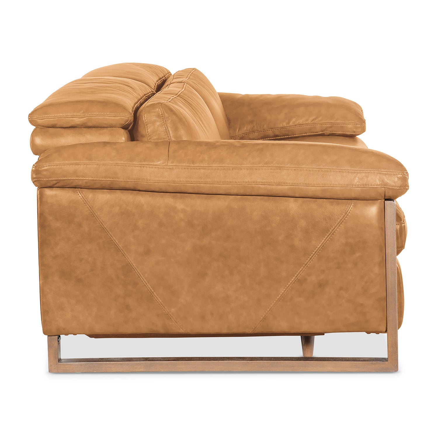 Hooker Furniture Jericho Dallas Toffee Power Sofa with Power Headrest