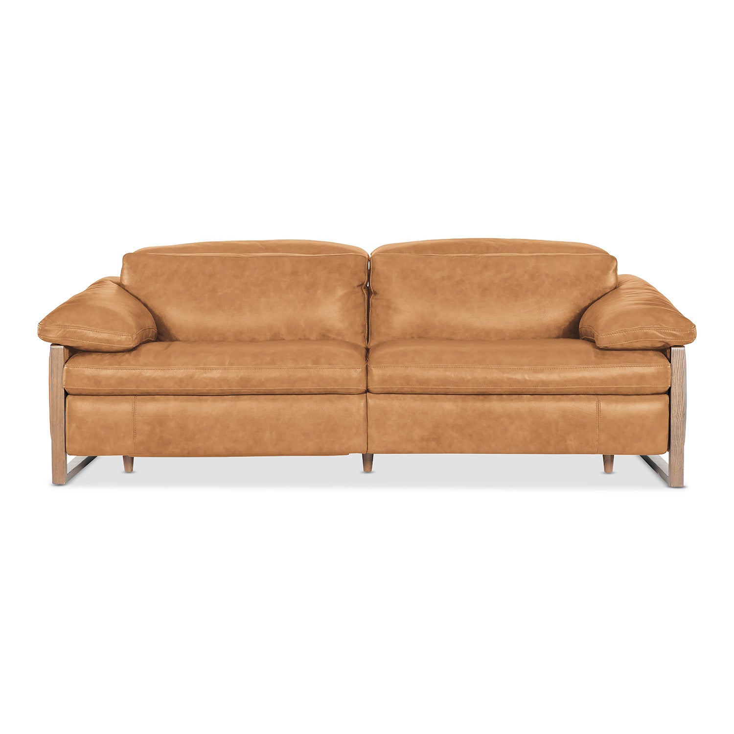 Hooker Furniture Jericho Dallas Toffee Power Sofa with Power Headrest