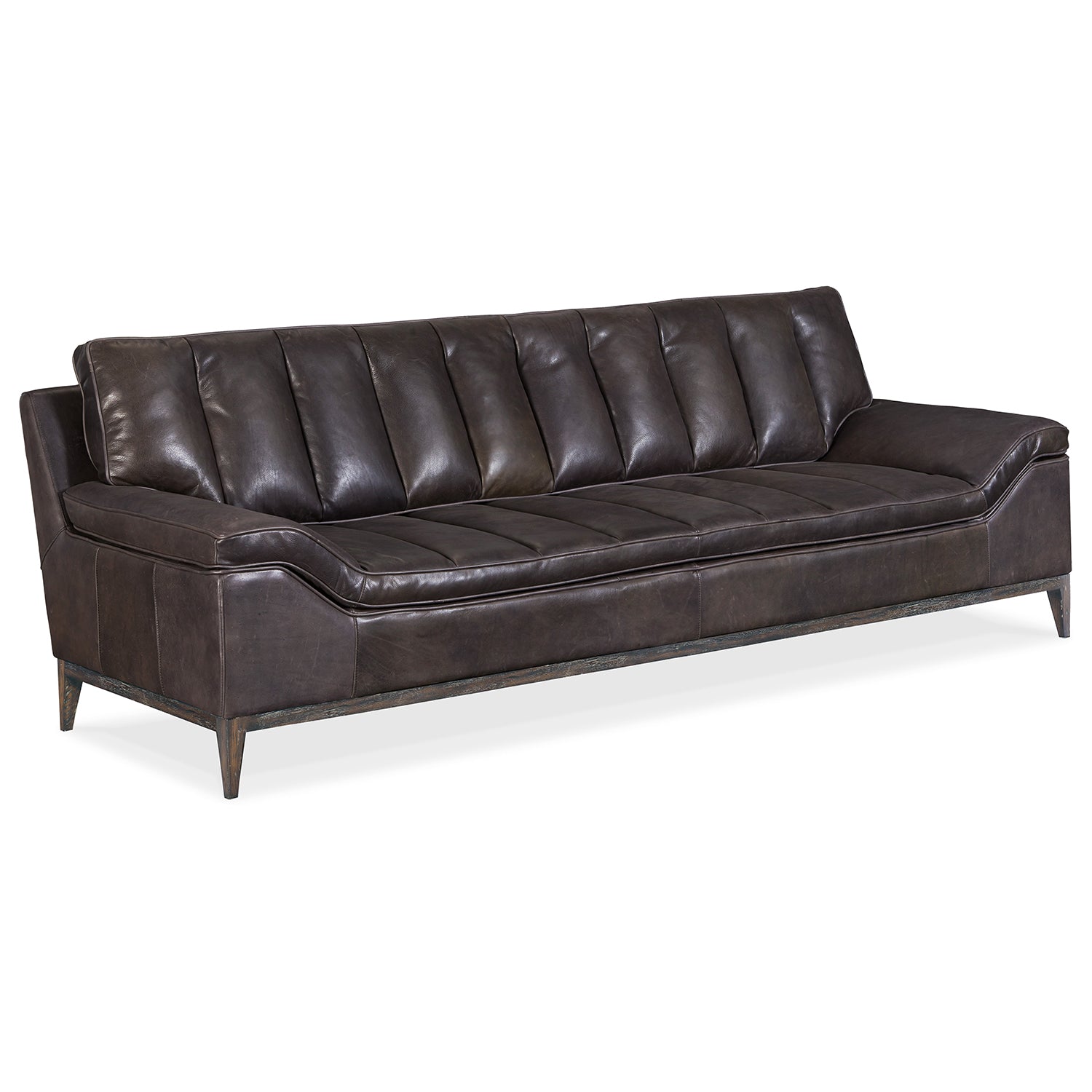 Hooker Furniture K&or Leather Stationary Sofa