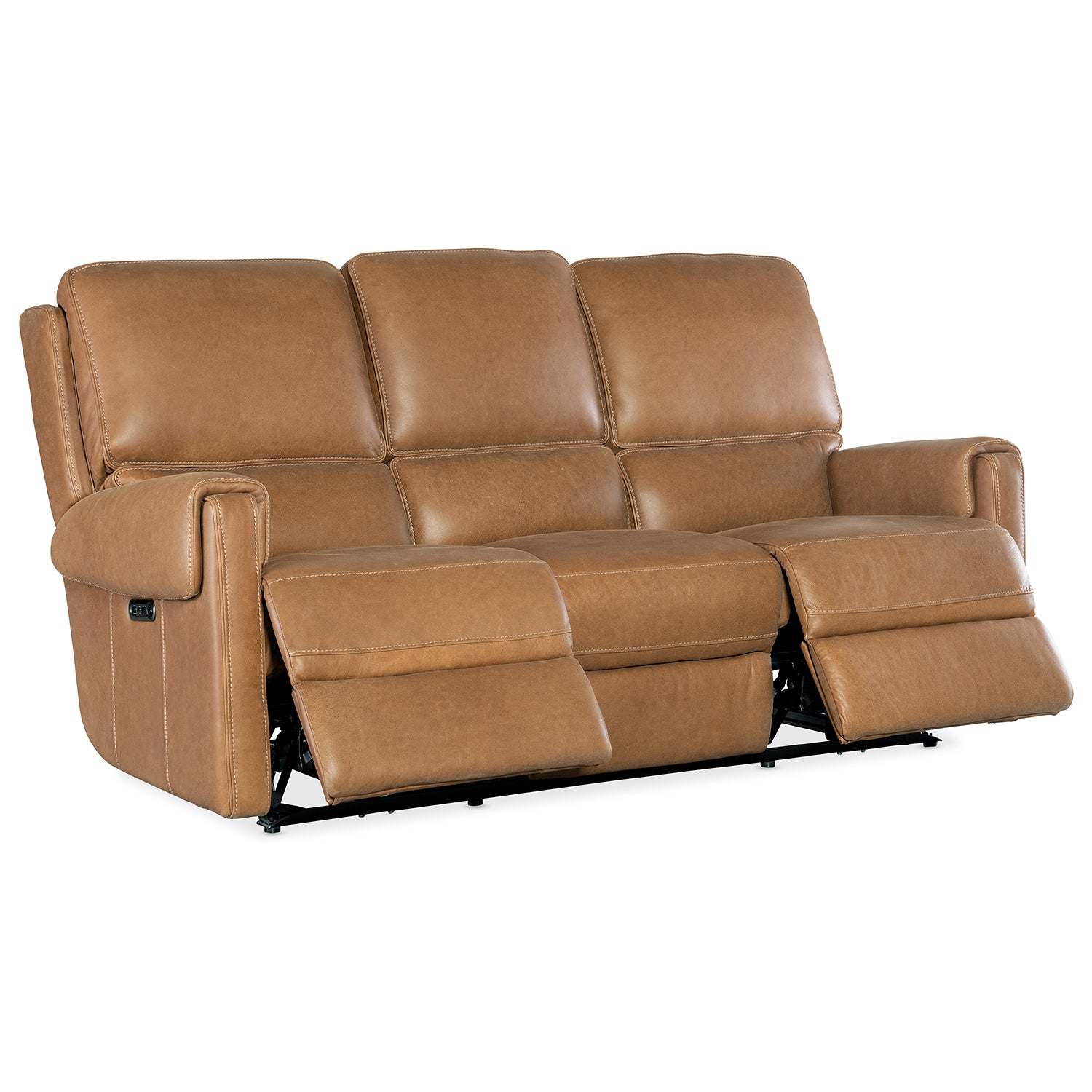 Hooker Furniture Somers Sofa with Power Recline & Power Headrest