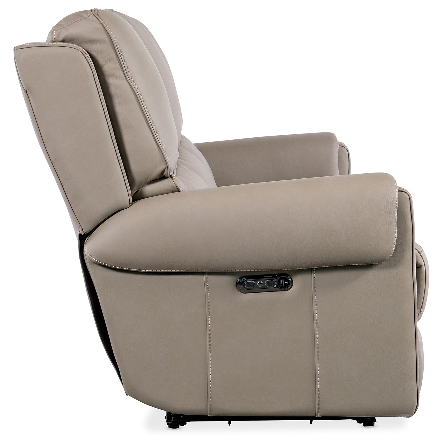 Hooker Furniture Somers Sofa with Power Recline & Power Headrest