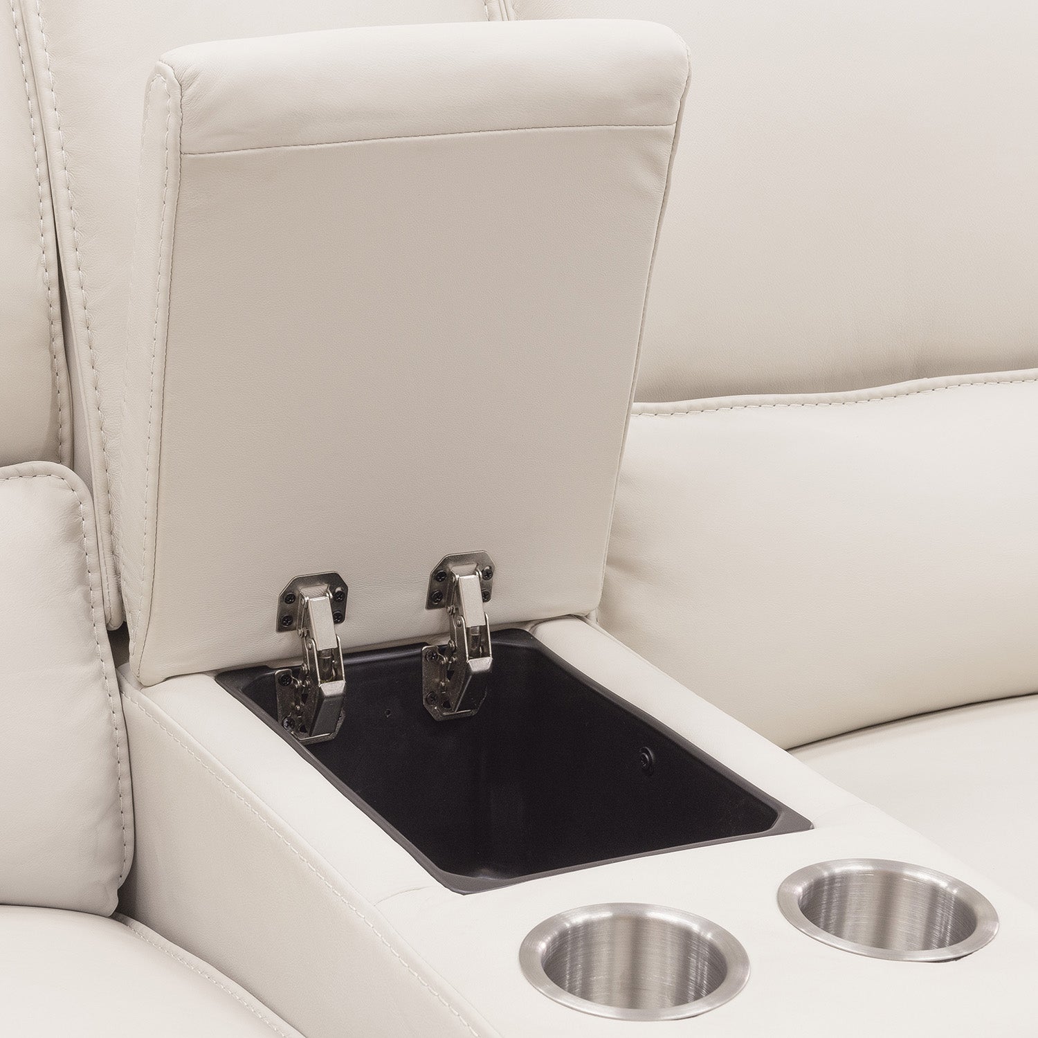 Hooker Furniture Miles Zero Gravity Console Loveseat with Power Recline & Power Headrest