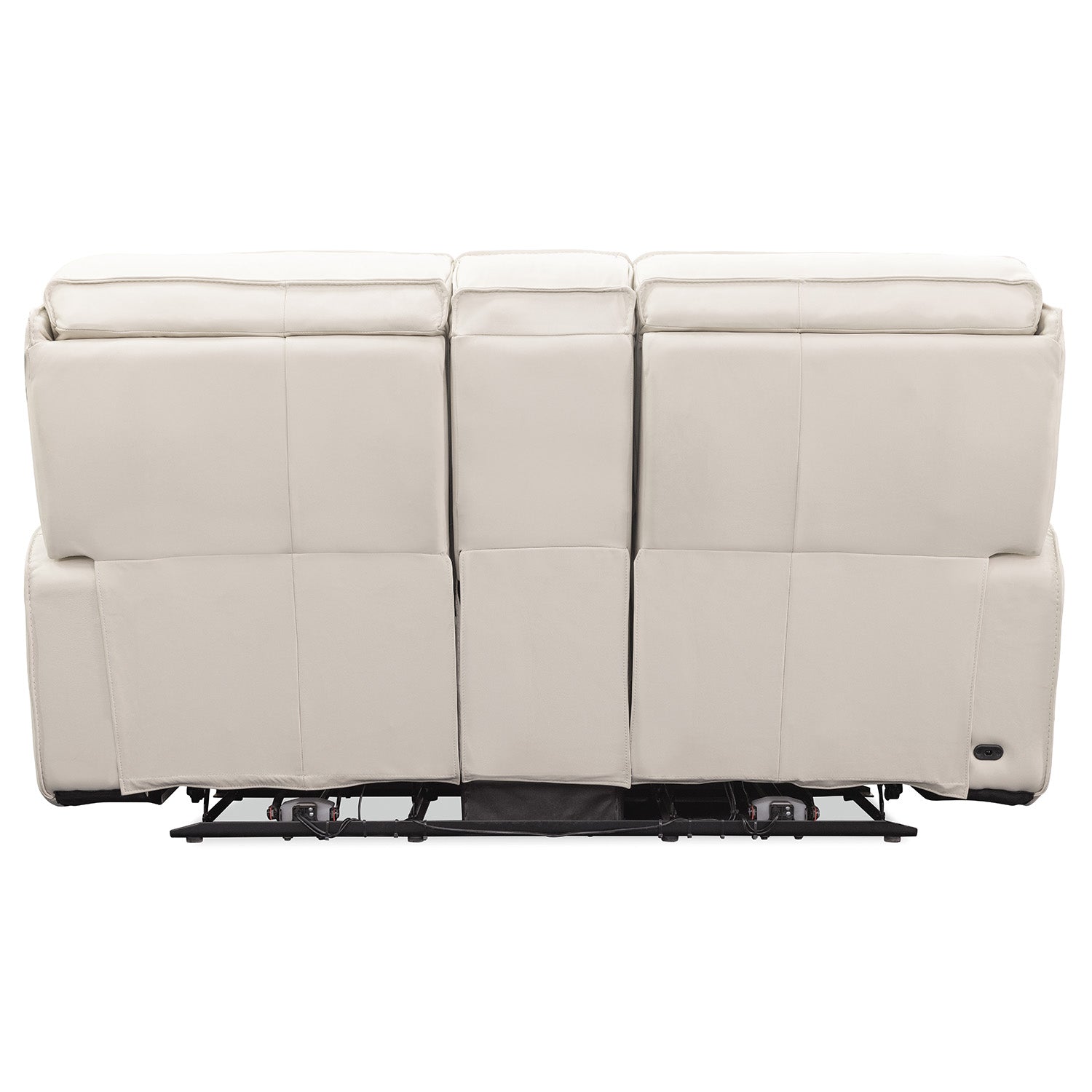 Hooker Furniture Miles Zero Gravity Console Loveseat with Power Recline & Power Headrest