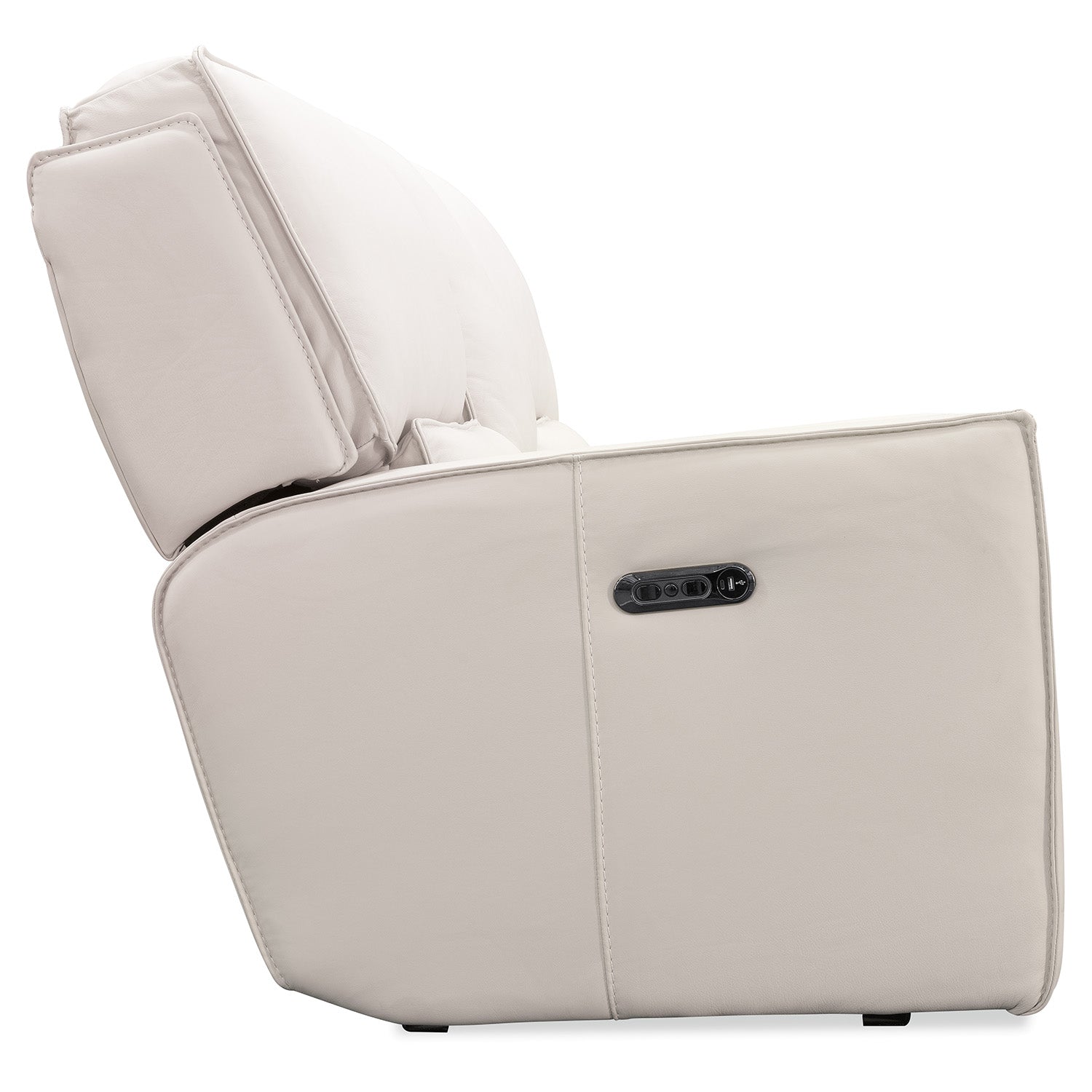 Hooker Furniture Miles Zero Gravity Console Loveseat with Power Recline & Power Headrest