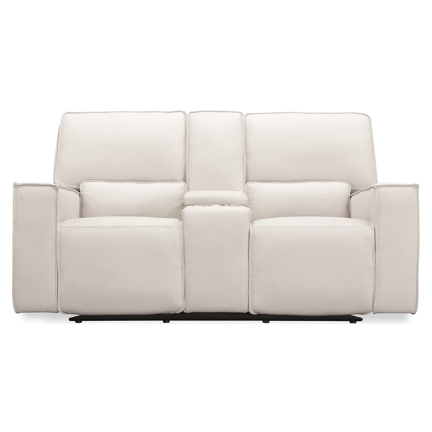 Hooker Furniture Miles Zero Gravity Console Loveseat with Power Recline & Power Headrest