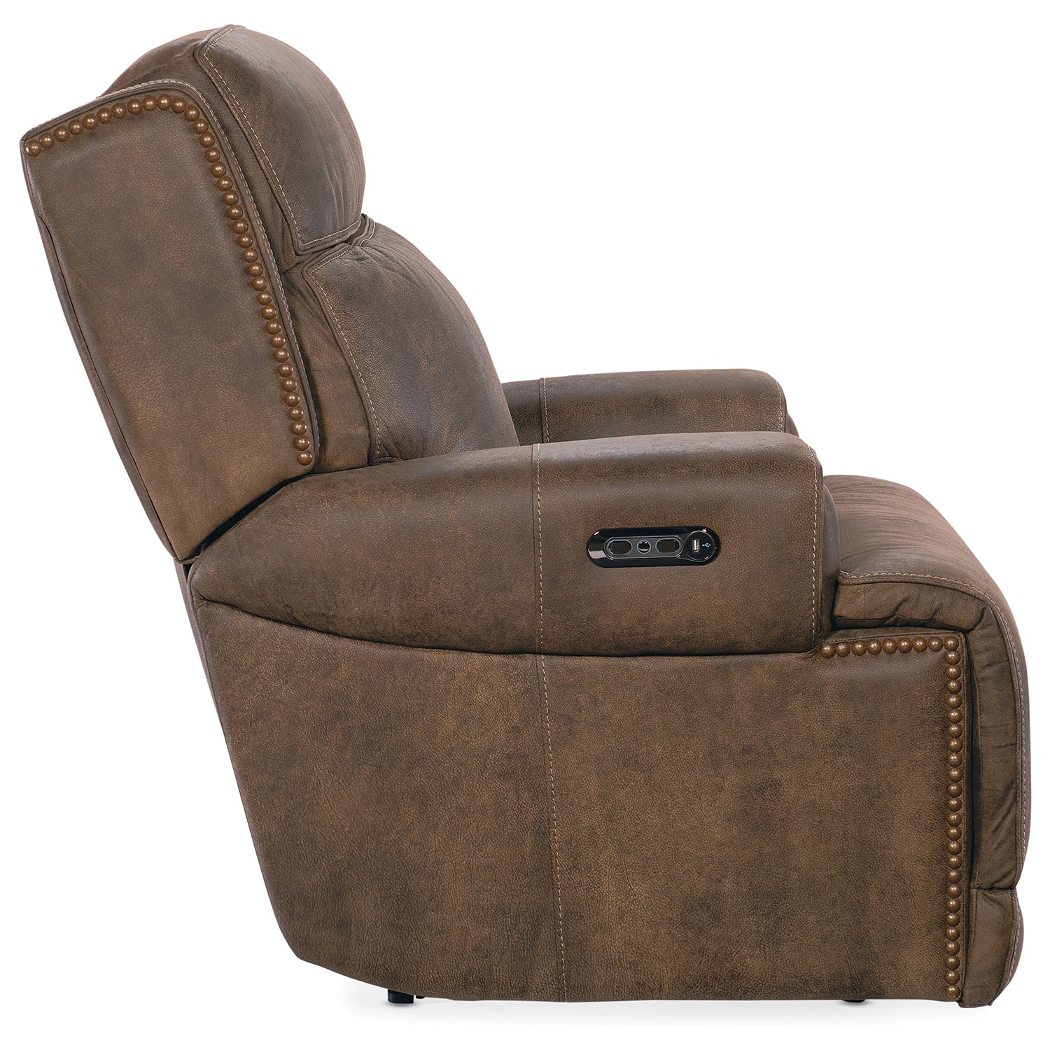 Hooker Furniture Wheeler Power Recliner with Power Headrest