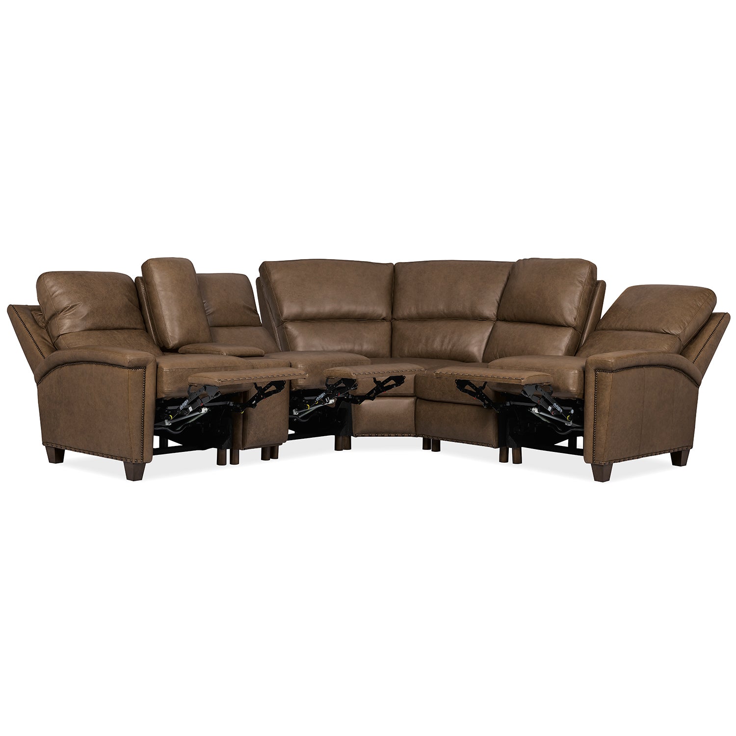 Hooker Furniture Julian Six-Piece Reclining Sectional Sofa