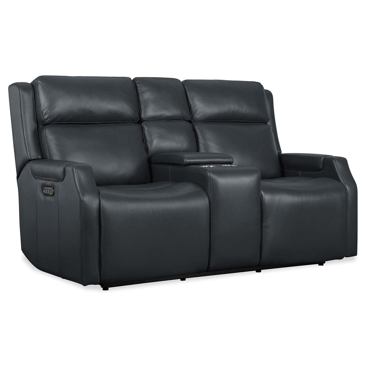 Hooker Furniture Nelson Blue Zero Gravity Loveseat with Power Headrests and Lumbar