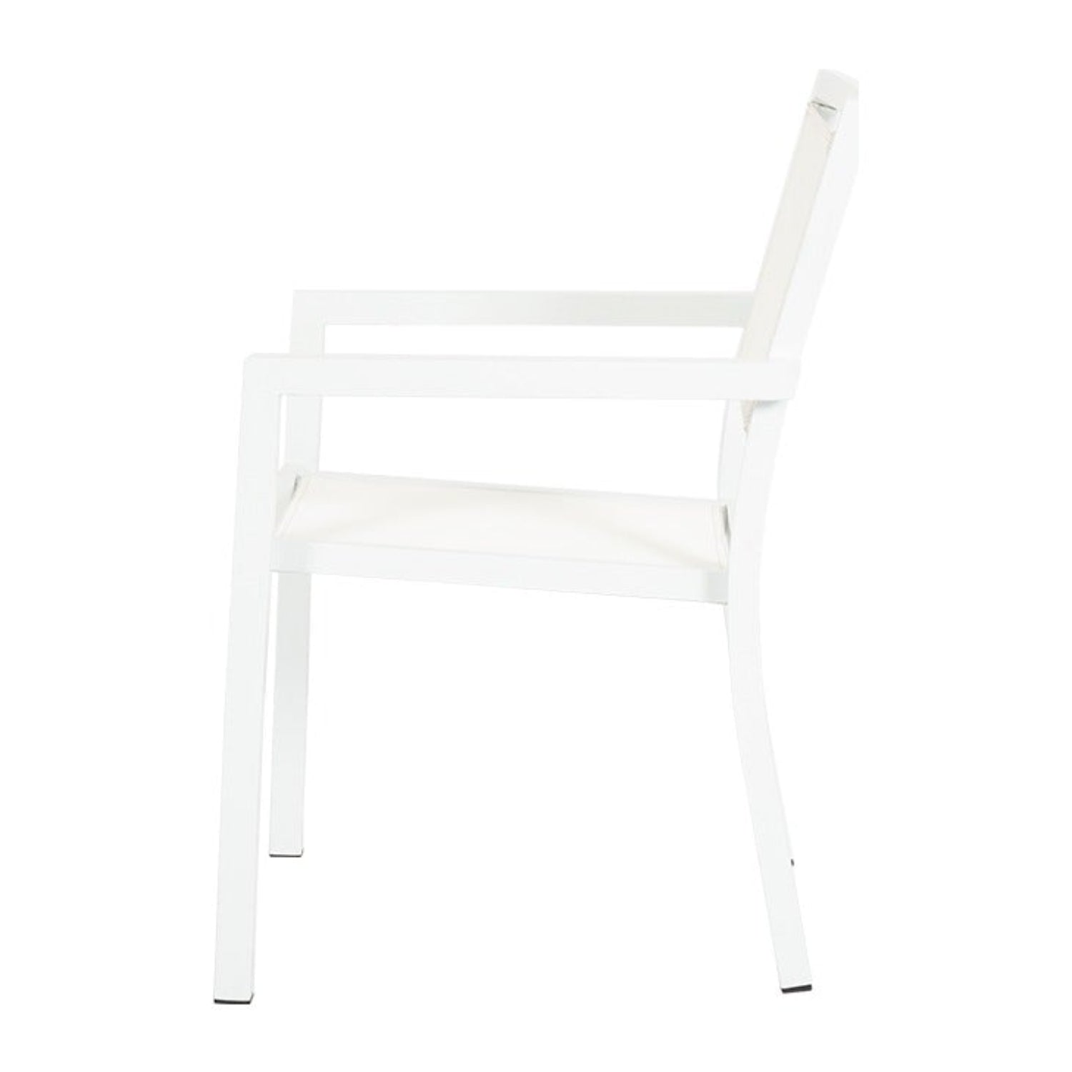 Sunset West Naples Outdoor Stackable Sling Dining Chair Set of 2