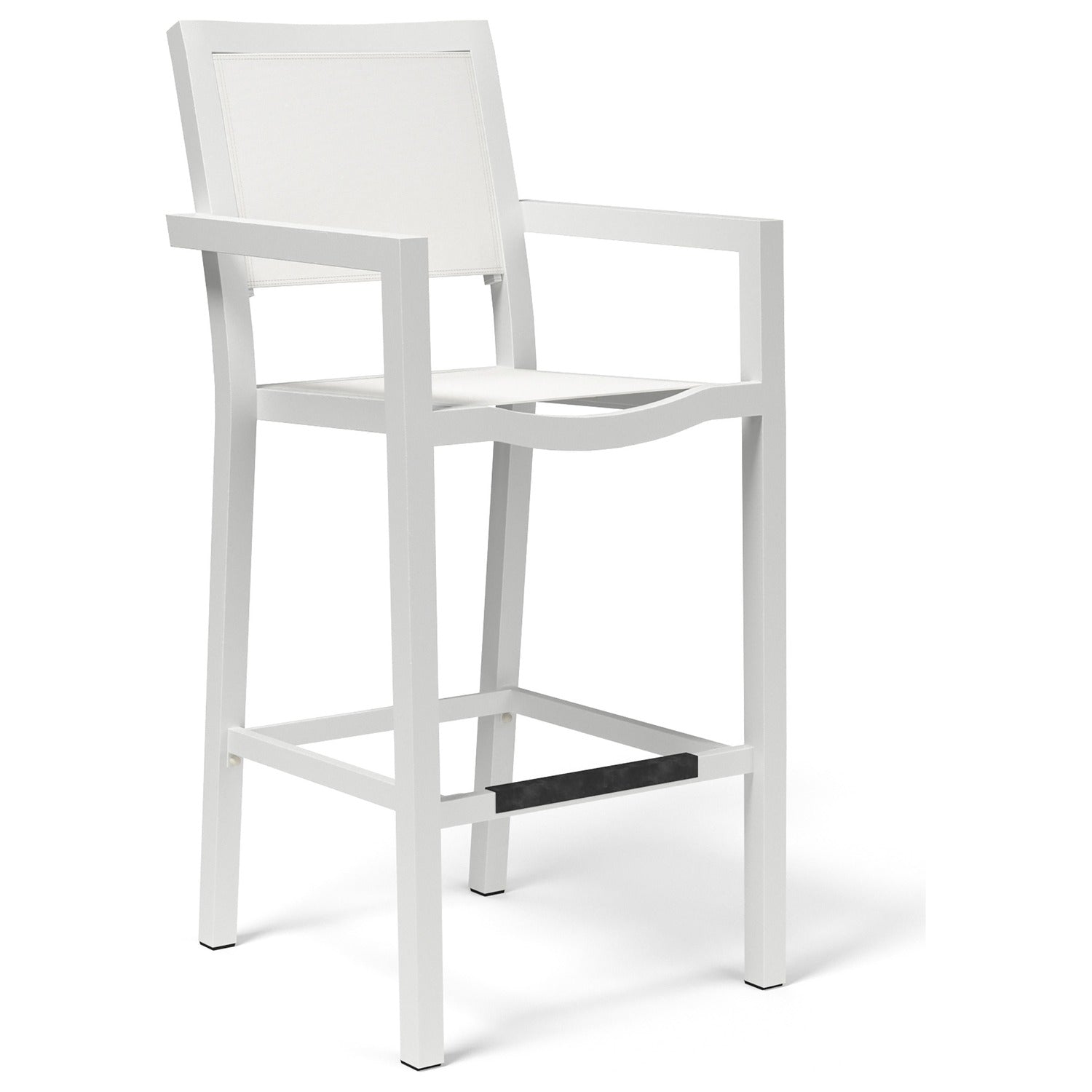 Sunset West Naples Sling Outdoor Barstool Set of 2