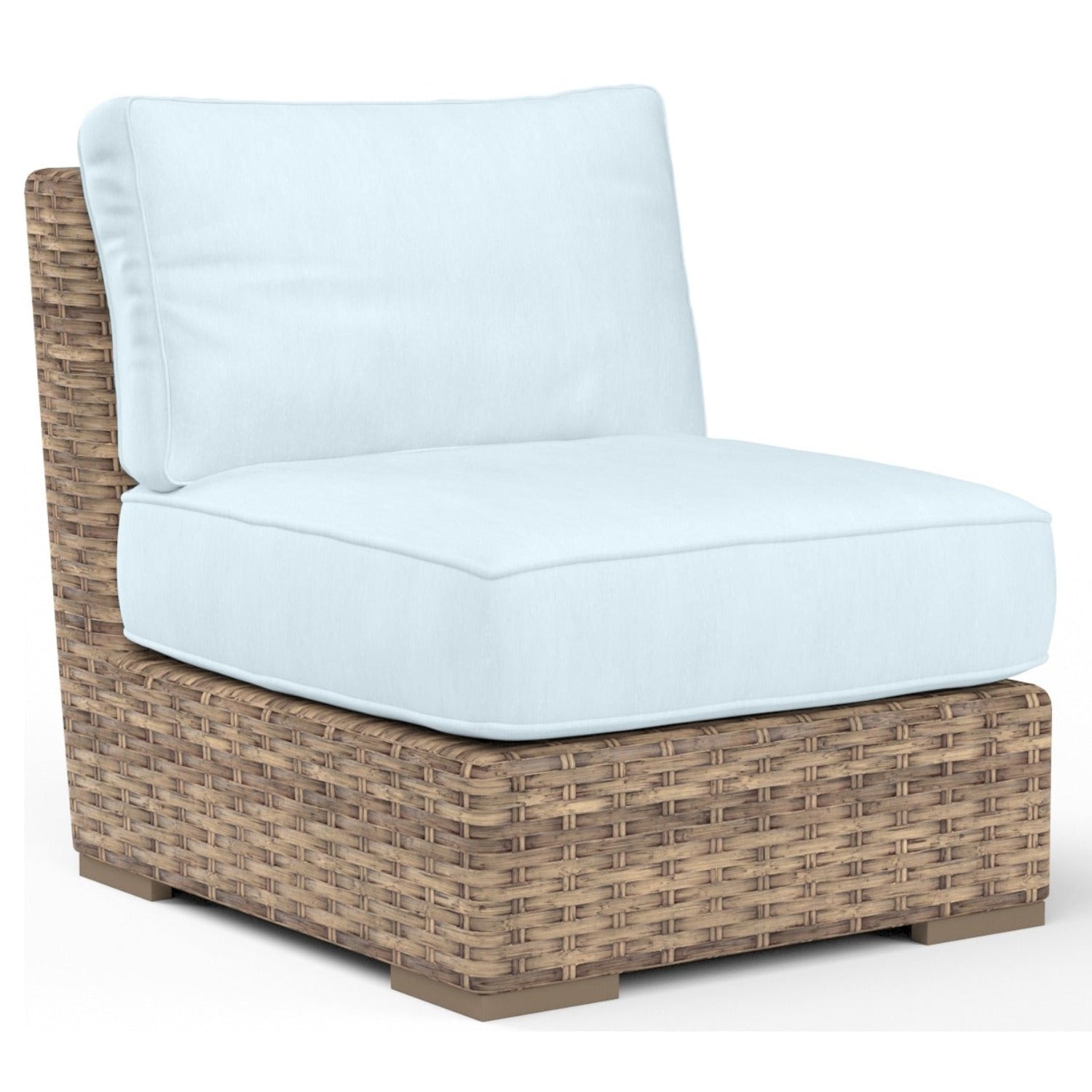 Sunset West Havana Canvas Skyline w/Self Welt Outdoor Armless Club