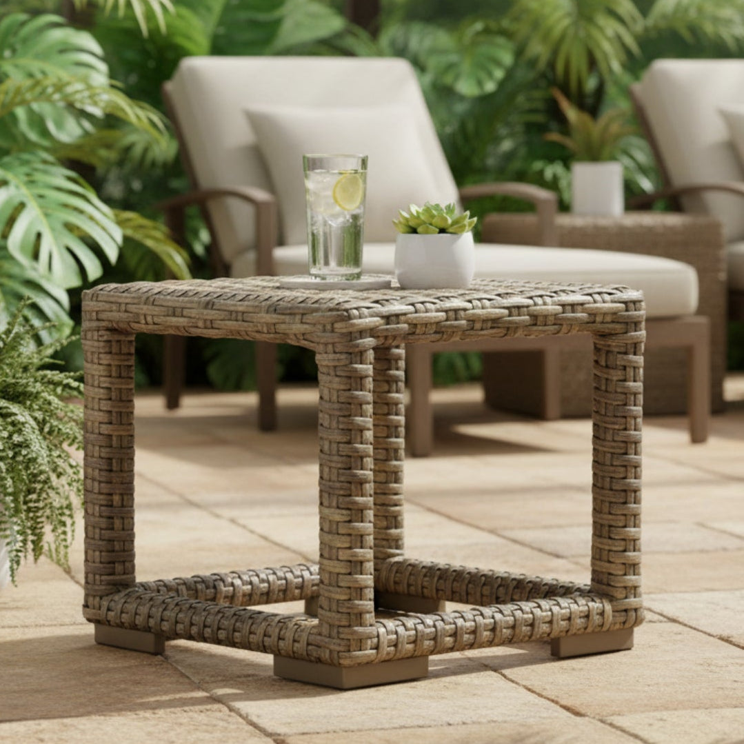 Sunset West Havana Outdoor End Table Set of 2