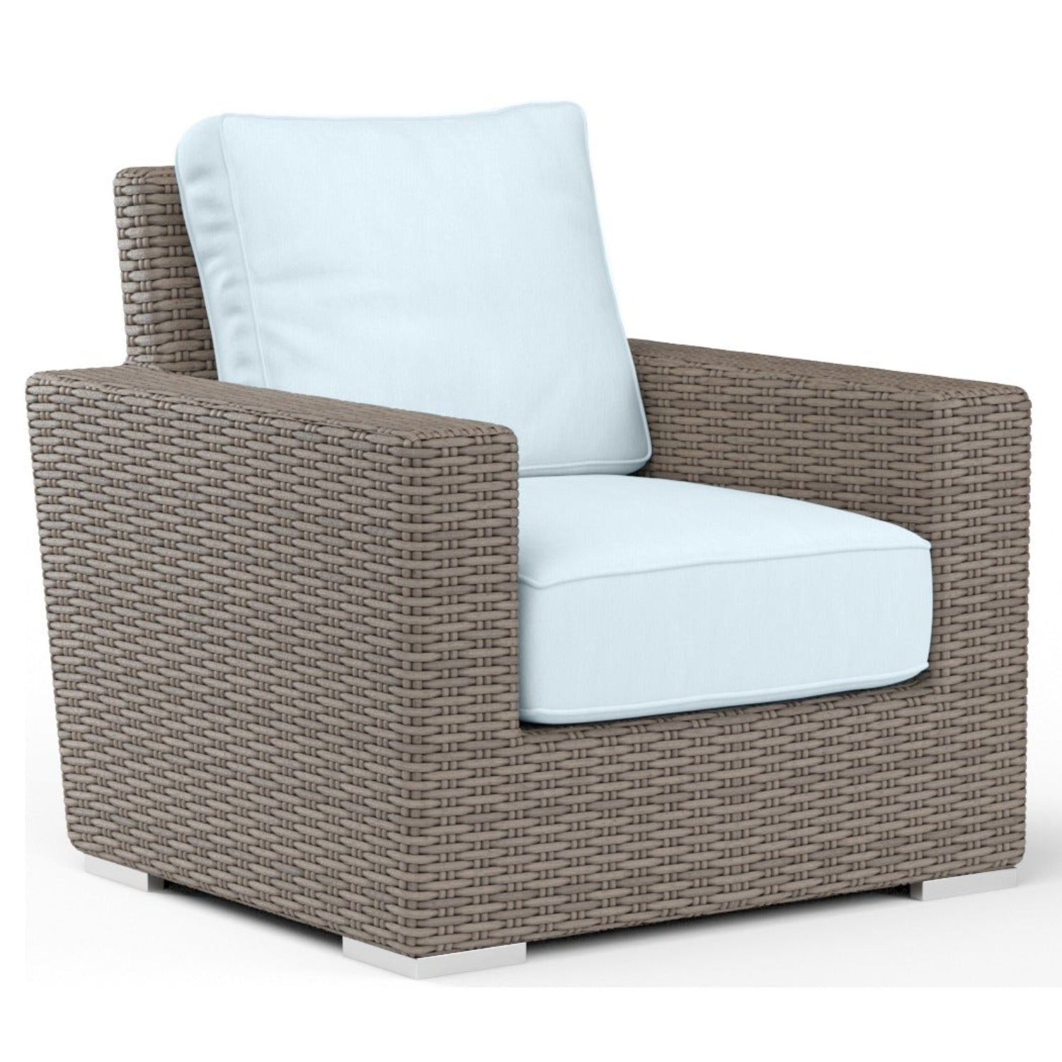 Sunset West Coronado Canvas Skyline w/Self Welt Outdoor Club Chair