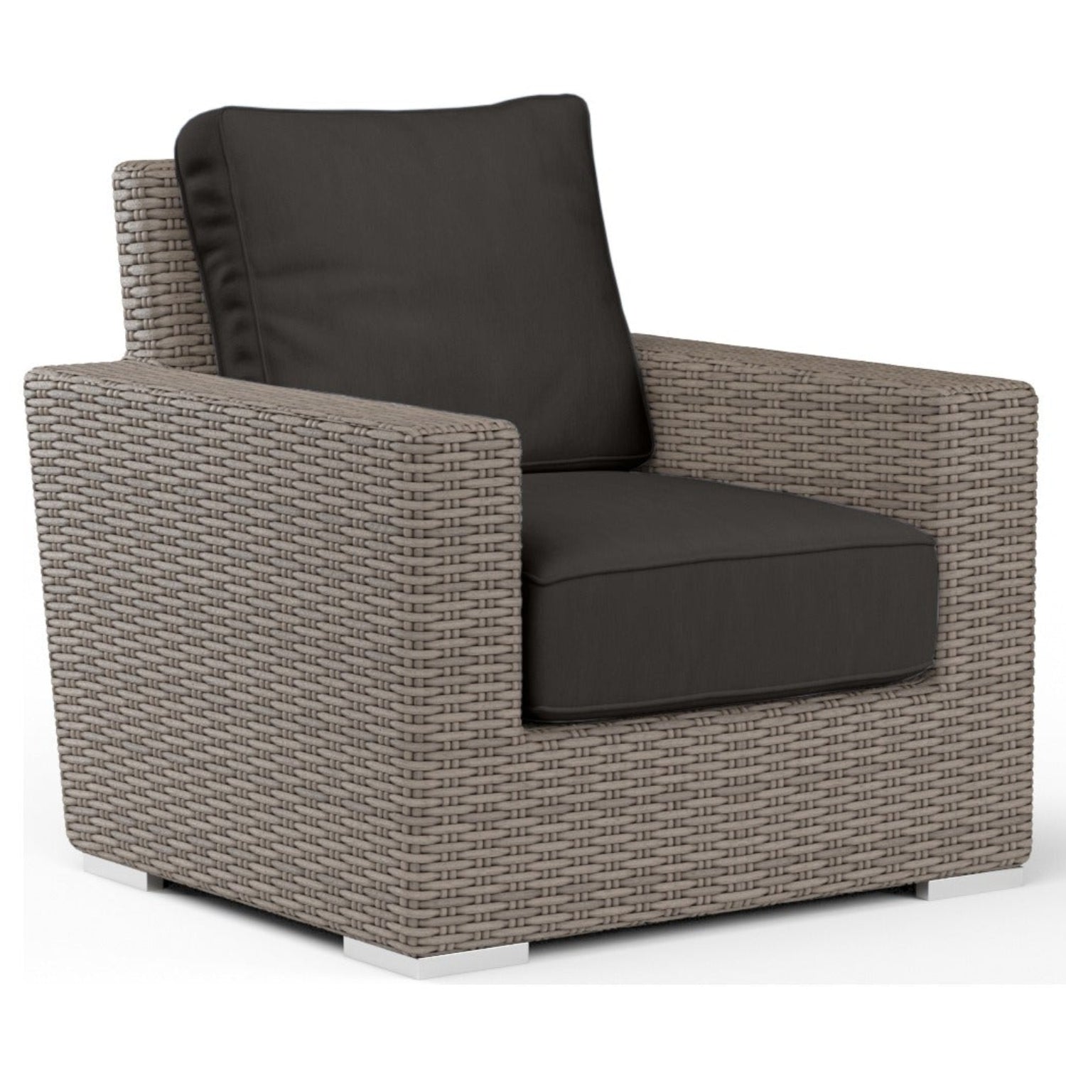Sunset West Coronado Spectrum Carbon w/Self Welt Outdoor Club Chair