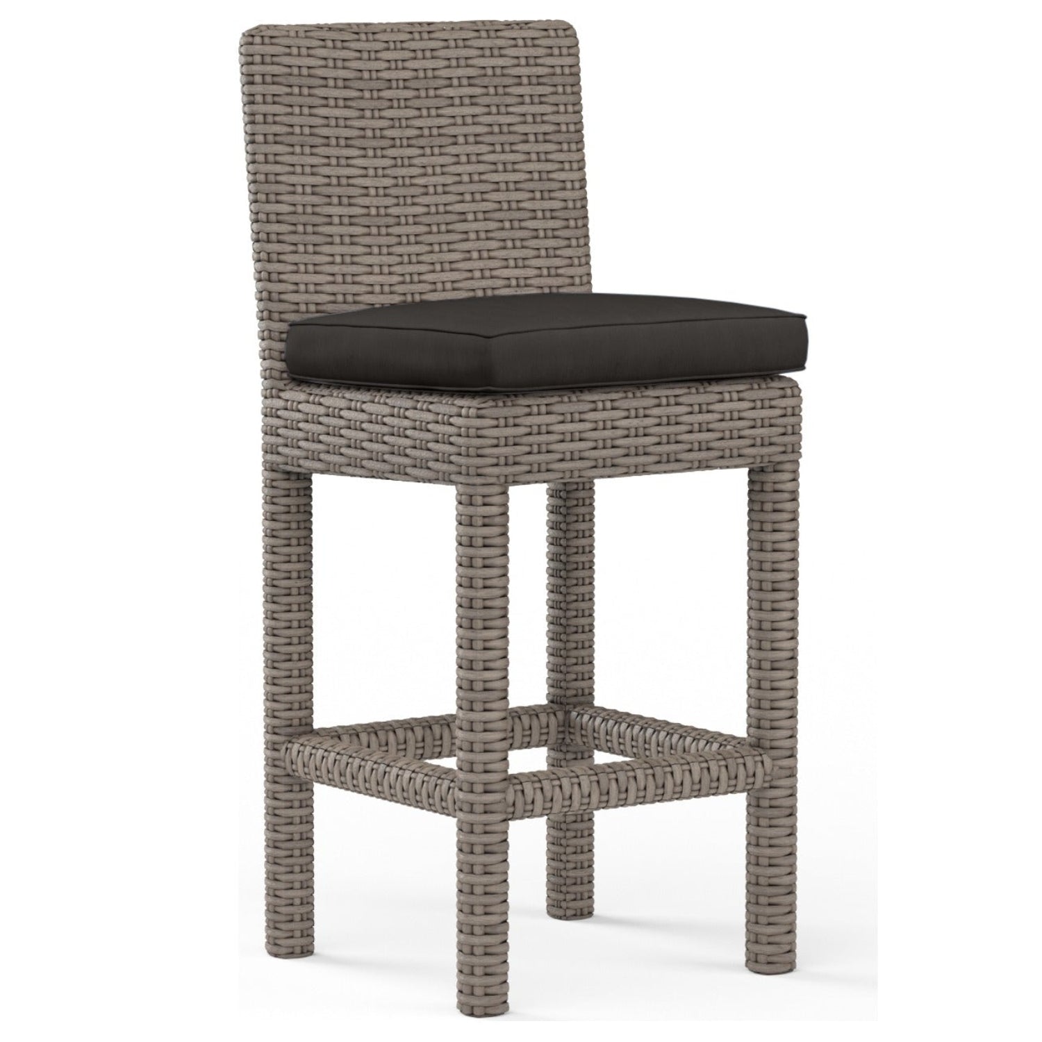 Sunset West Coronado Spectrum Carbon w/Self Welt Outdoor Barstool Set of 2