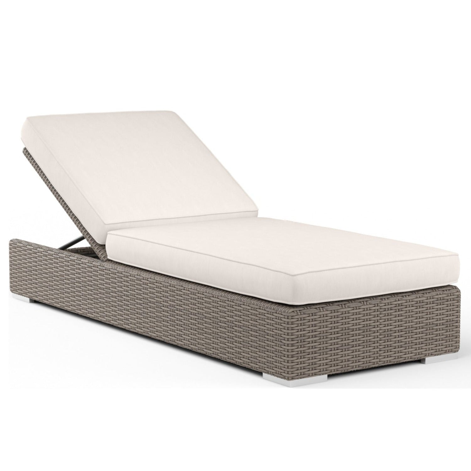 Sunset West Coronado Canvas Natural w/Self Welt Outdoor Adjustable Chaise