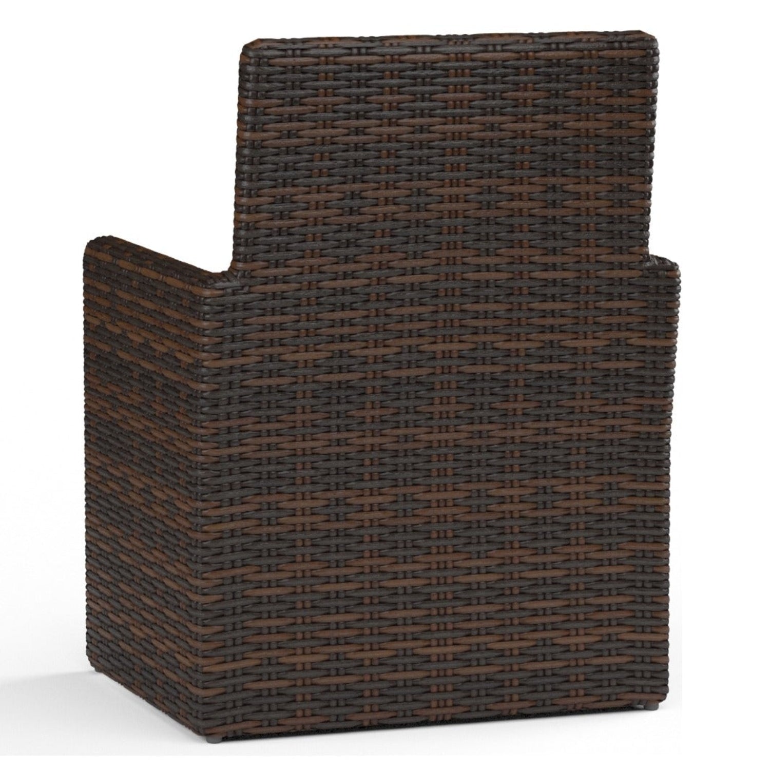 Sunset West Montecito Canvas Flax w/Self Welt Outdoor Dining Chair Set of 2