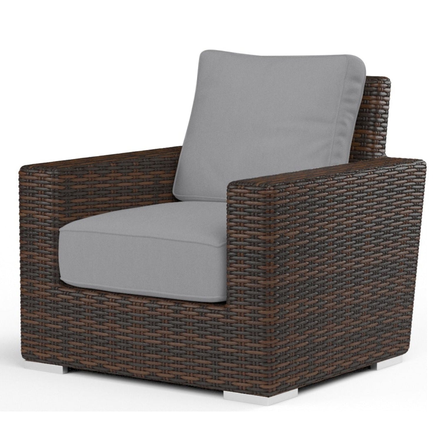 Sunset West Montecito Canvas Granite w/Self Welt Outdoor Club Chair