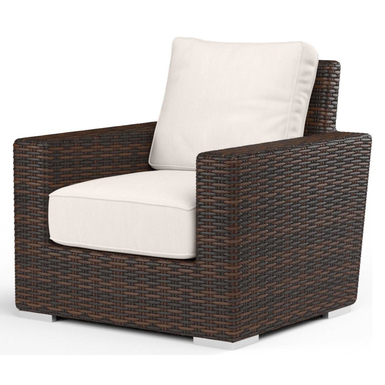 Sunset West Montecito Canvas Natural w/Self Welt Outdoor Club Chair